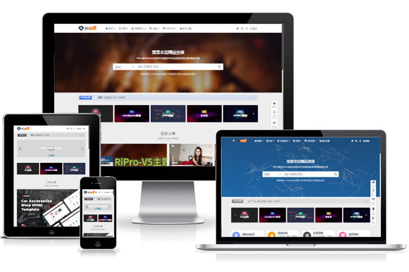 亲测RiPro-V5主题最新版本7.1.3免授权版