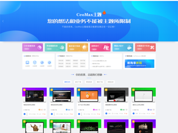 CeoTheme 总裁主题全系列开心学习版去授权